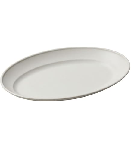 Amazon.co.jp: 吉田次朗 さん オーバル プレート 25 : ホーム＆キッチン